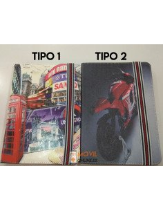 Funda de dibujos universal tablet 9"