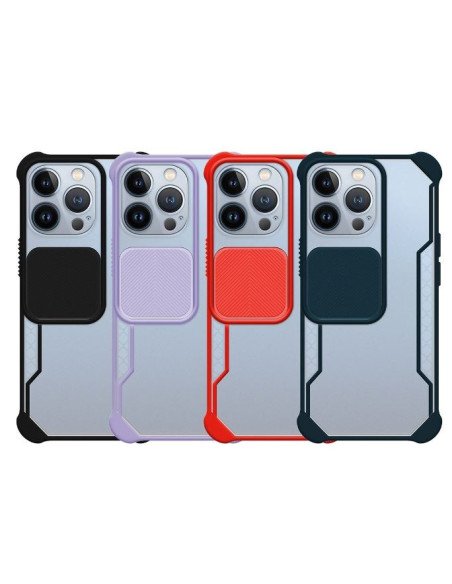 Funda Gel iPhone 13 pro con cámara Cubierta Deslizante
