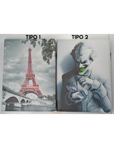 Funda de dibujos universal tablet 10"