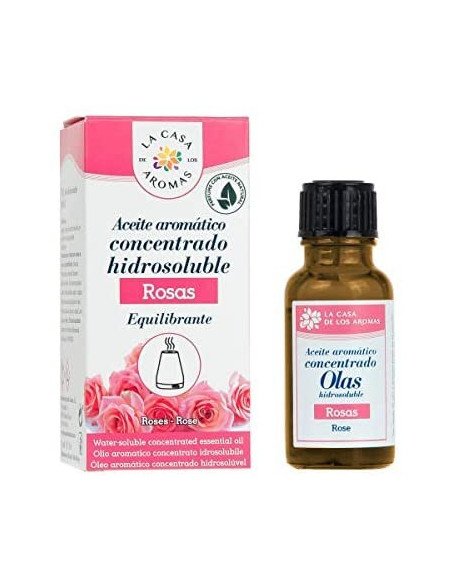 ACEITE ESENCIAL ROSAS AROMÁTICO CONCENTRADO HIDROSOLUBLE 18ml