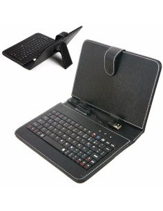 Funda con teclado para tablet de 9"
