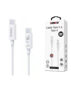 Cable Tipo C a Tipo C 5A 1,2m (PD100W)