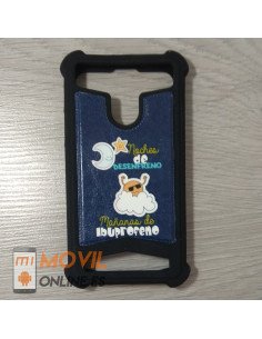 Funda universal con dibujos 4" a 4.5"