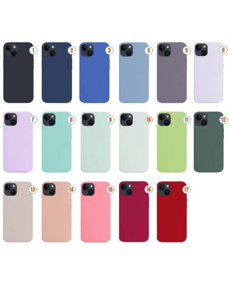 Funda Silicona Suave para iPhone 14