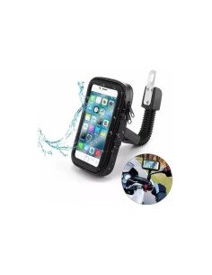 Soporte de móvil impermeable para moto