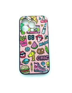 Funda de dibujos para iPhone 14 Pro