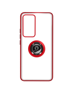 Funda con anilla para Mi 12T / 12T Pro Rojo