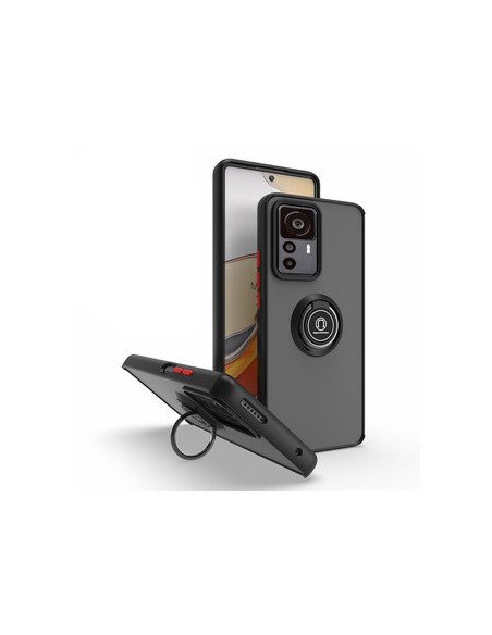 Funda con anilla para Mi 12T / 12T Pro Negro