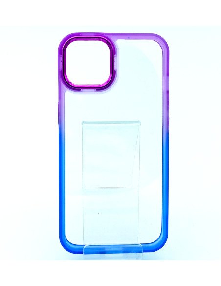 Funda bordes de colores para iPhone 14 Pro Max
