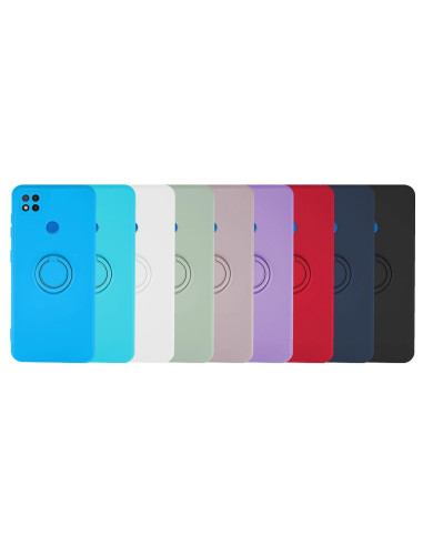 Funda silicona con anilla para Redmi Note 12 Pro Plus