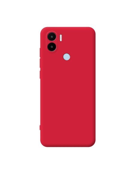 Funda de silicona suave Roja para Xiaomi Redmi A1 Plus