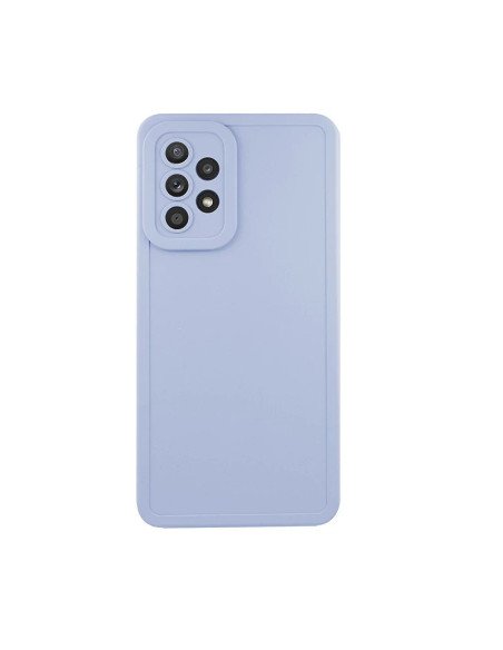 Funda de silicona suave Lila para Samsung A53