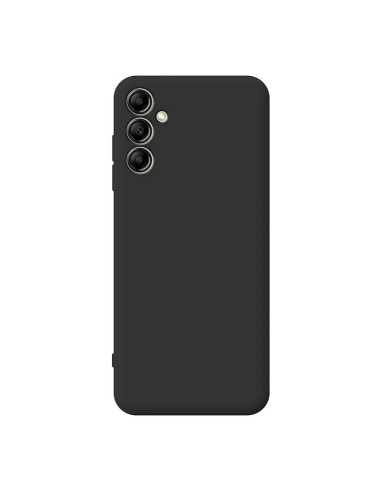 Funda de silicona suave Negra para Samsung A14 5G