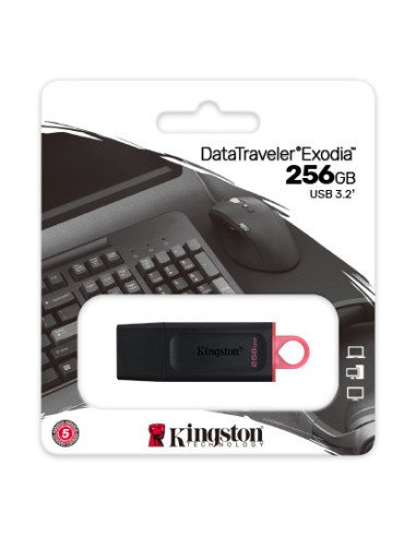 Pendrive 256GB Kingston DataTraveler Exodia USB 3.2