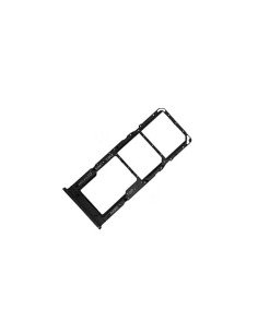 Bandeja De Tarjeta SIM /SD Para Samsung A12 /A125 Negra