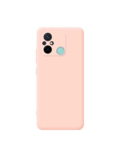 Funda de silicona suave Rosa para Xiaomi Redmi 12C