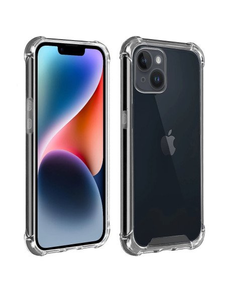 Funda antigolpes transparente para iPhone 14 Plus