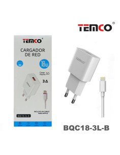 Cargador 18W con cable para iPhone