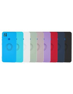 Funda silicona con anilla para Redmi Note 12 4g