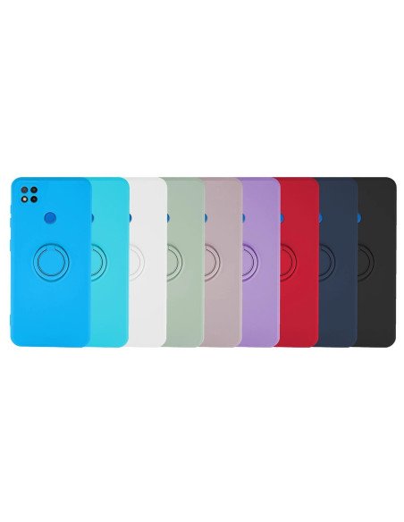 Funda silicona con anilla para Redmi Note 12 4g