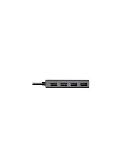 Hub USB Tipo-C Aisens A109-0403/ 4xUSB