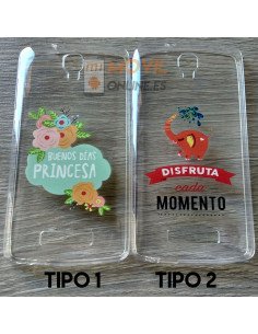 Funda de gel con dibujos para ZTE L5 / L5 Plus