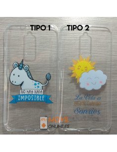 Funda de gel con dibujos para ZTE A610 Plus