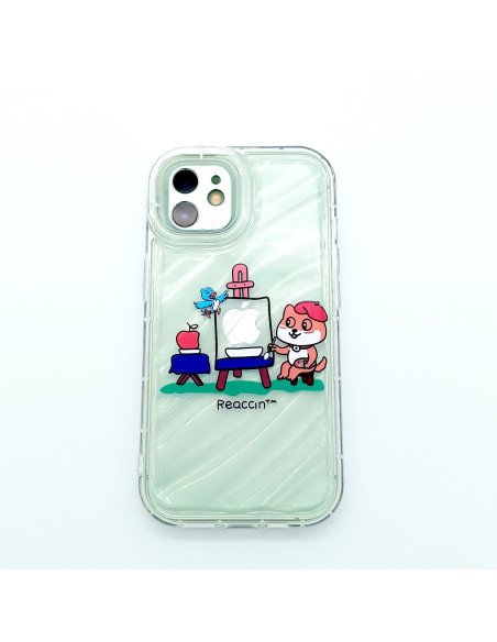 Funda antigolpes con dibujos para iPhone 13 / 14