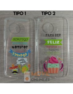 Funda de gel con dibujos para Motorola Moto G5