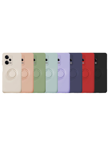 Funda de silicona con anilla para Redmi Note 12S