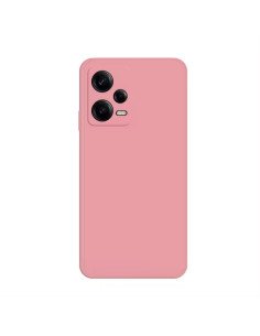 Funda de silicona suave rosa para Xiaomi Redmi 12