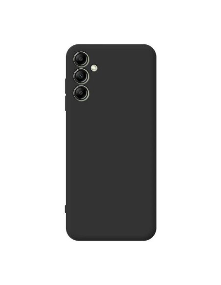 Funda de silicona suave Negra para Samsung A24