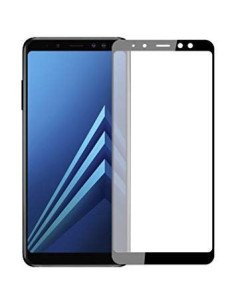 Cristal templado completo Samsung A8 2018