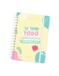 Agenda atemporal sin fechas - Lo tengo todo descontrolado