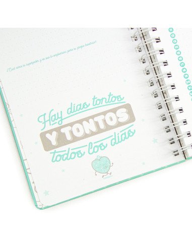 Agenda atemporal sin fechas - Lo tengo todo descontrolado