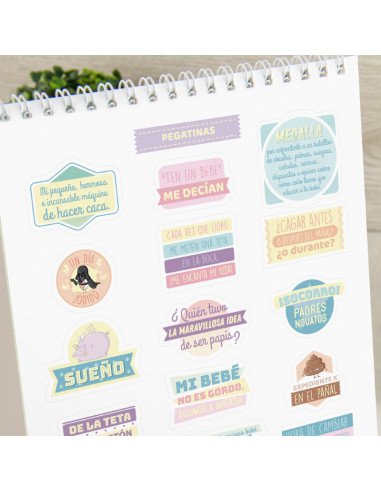 Álbum para bebés - Mi primer año - ¡Ya estoy aquí! El dormir se va a acabar