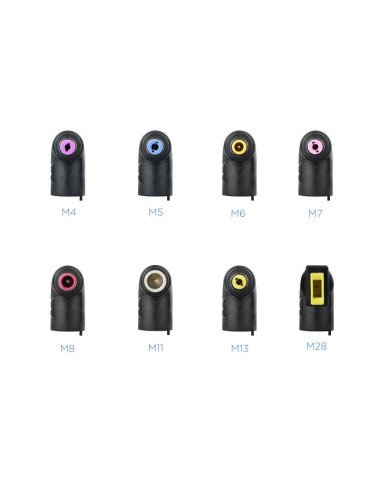 Cargador de Portátil TooQ TQLC-65BS02AT/ 65W/ Automático/ 8 Conectores/ Voltaje 18.5-20V/ 1 USB