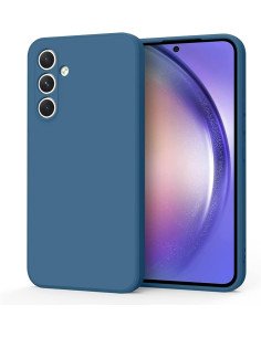 Funda suave azul marino para Samsung A54 5G