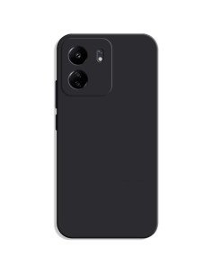 Funda de gel fuerte negra para Redmi 13C