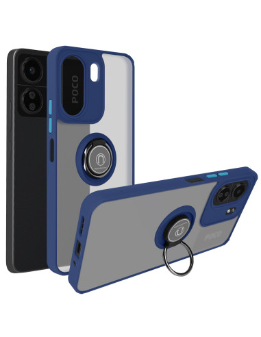 Funda anilla azul para Redmi 13C