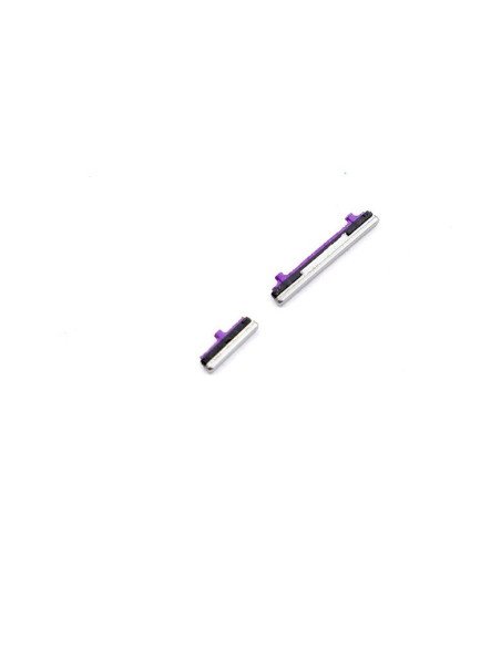 Set botones platas para Samsung Galaxy S10 SM-G973F