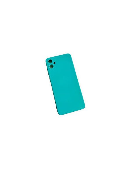 Funda de silicona suave azul turquesa para Samsung A06