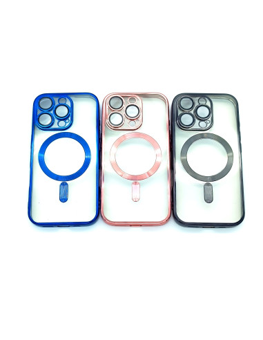 Funda magsafe bordes color camara cubierta iPhone 16