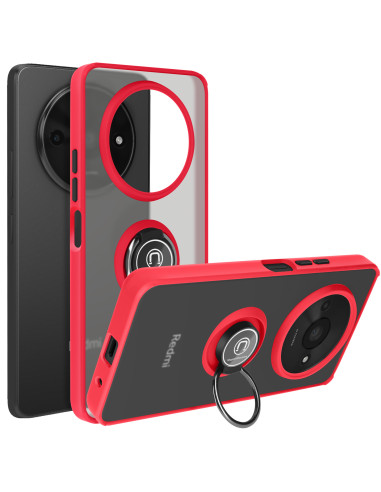 Funda anilla roja para redmi 14c