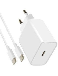 Cargador completo 35W Tipo C Blanco