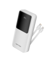 Powerbank Blanca 20000mAh Vention FHPW0 - 22.5W (Incluye Cable USB TIpo-C y Lightning)