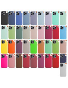 Funda de silicona suave para iPhone 16e