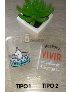 Funda de gel con dibujos para LG K5