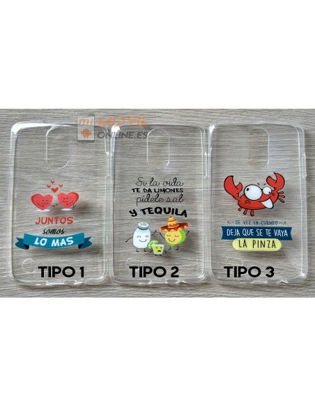 Funda de gel con dibujos para LG K10 2017