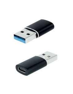Adaptador USB 3.1 Nanocable 10.02.0012/ USB Macho - USB Tipo-C Hembra